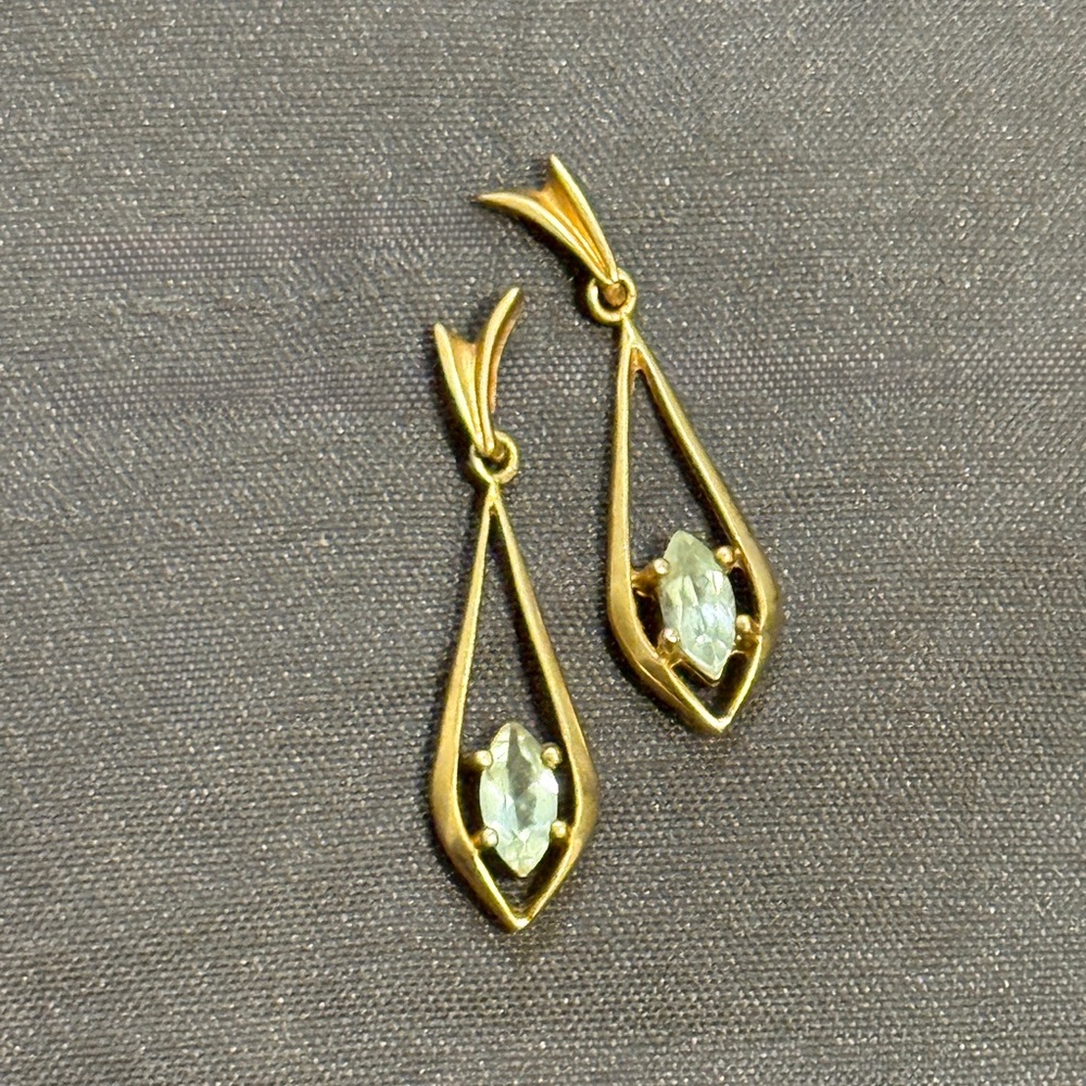 Elegant Golden Drop Earrings